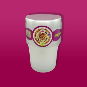 ماکروفری گرد ۱۵۰۰ سی‌سی پندار بسته ۵ عددی