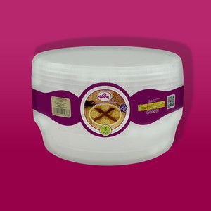 ماکروفری گرد ۲۰۰۰ سی‌سی پندار بسته ۳ عددی